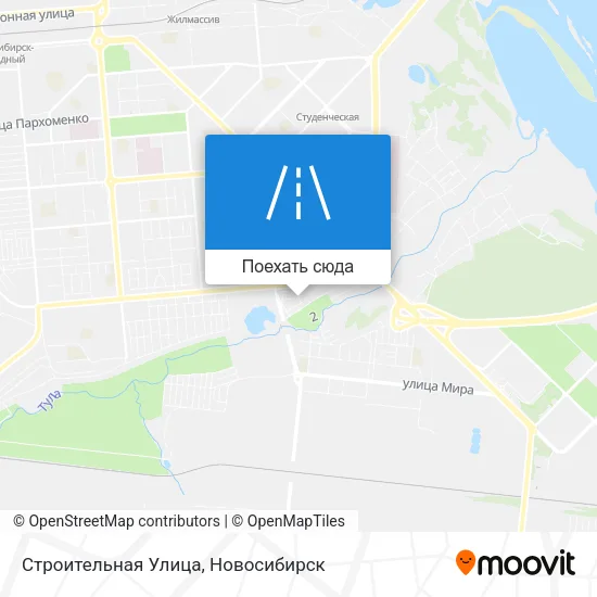 Карта Строительная Улица