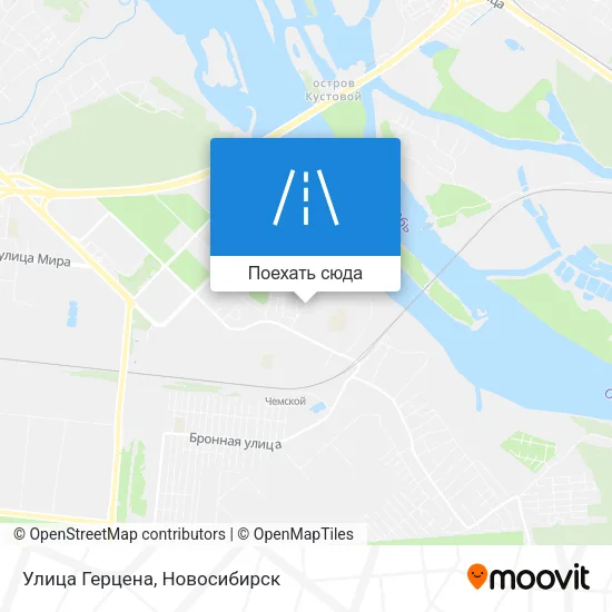 Карта Улица Герцена