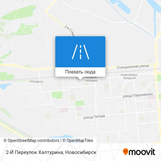 Карта 2-Й Переулок Халтурина