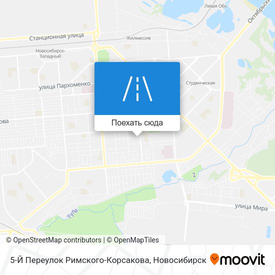 Карта 5-Й Переулок Римского-Корсакова