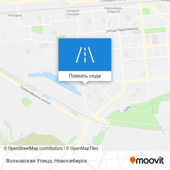 Карта Волховская Улица