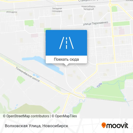 Карта Волховская Улица