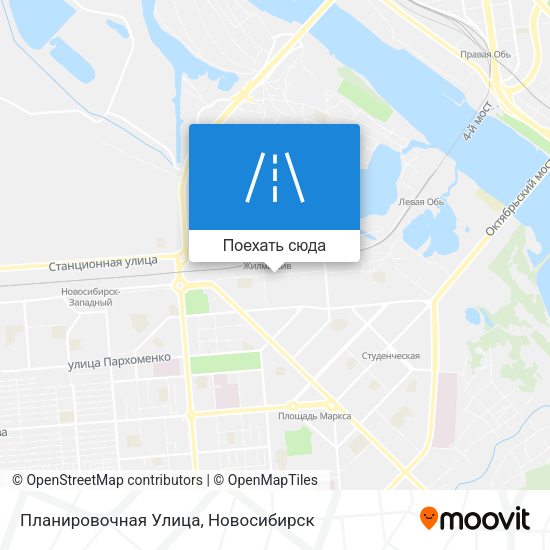 Карта Планировочная Улица