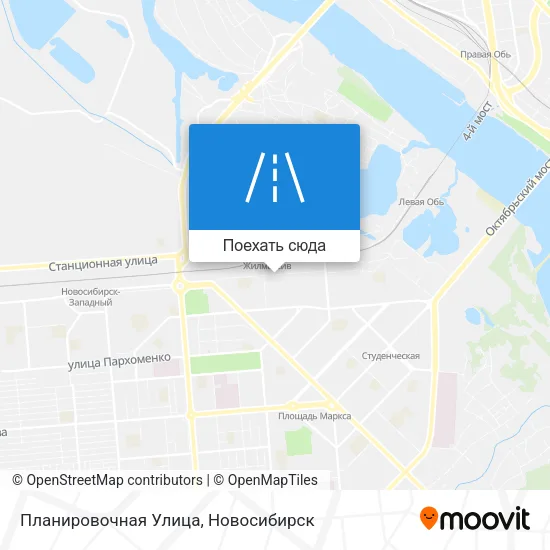 Карта Планировочная Улица