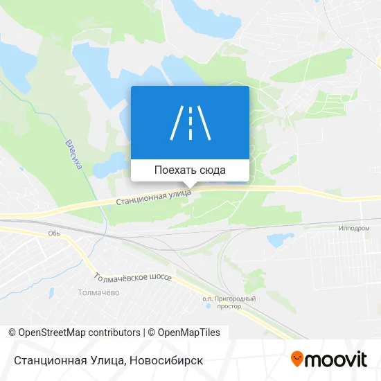 Карта Станционная Улица