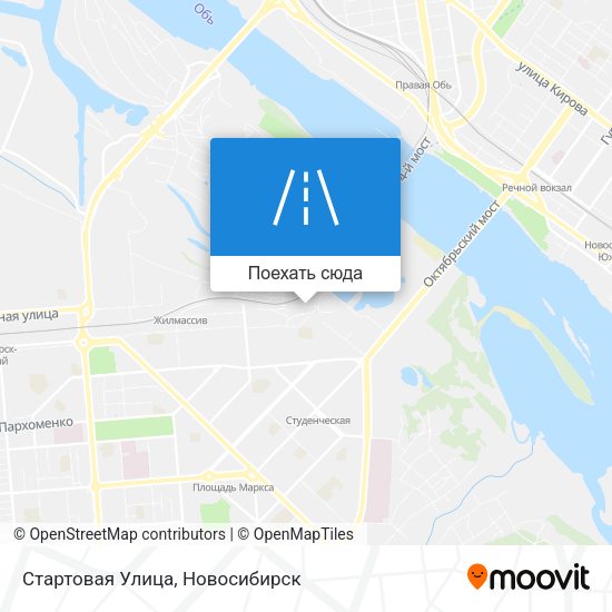 Карта Стартовая Улица