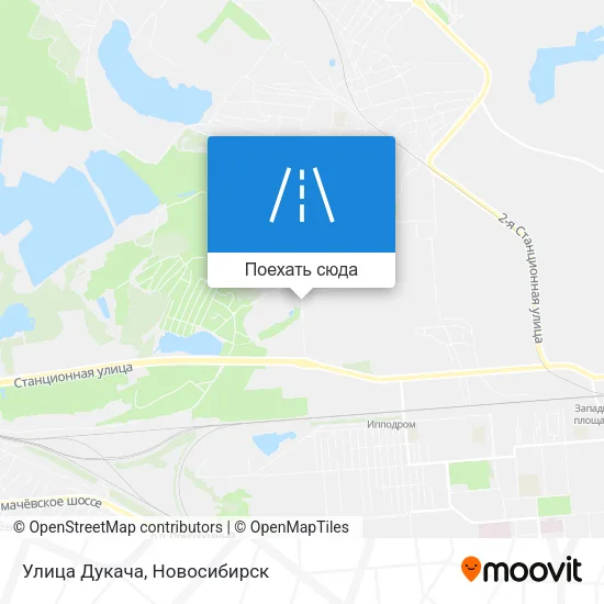 Карта Улица Дукача