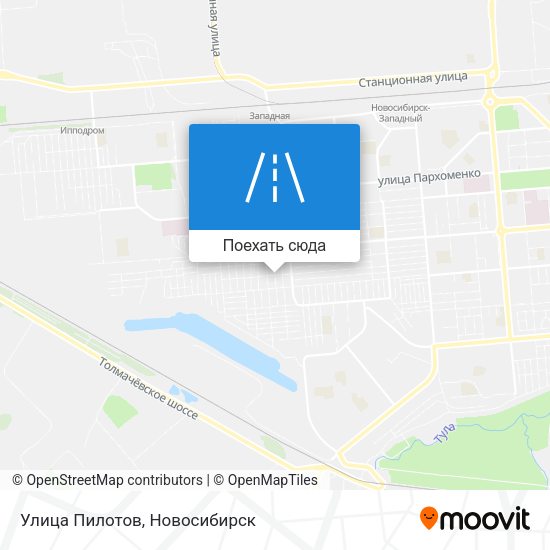 Карта Улица Пилотов