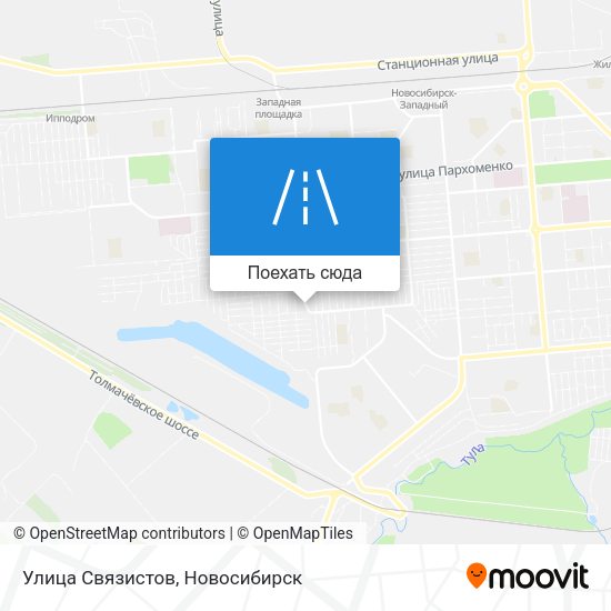 Карта Улица Связистов