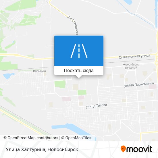 Карта Улица Халтурина