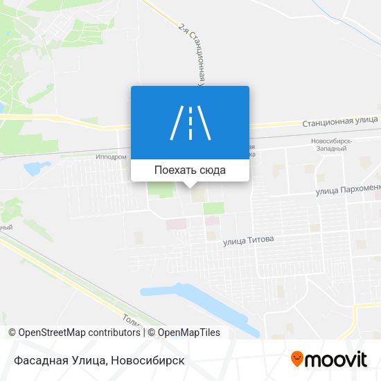 Карта Фасадная Улица