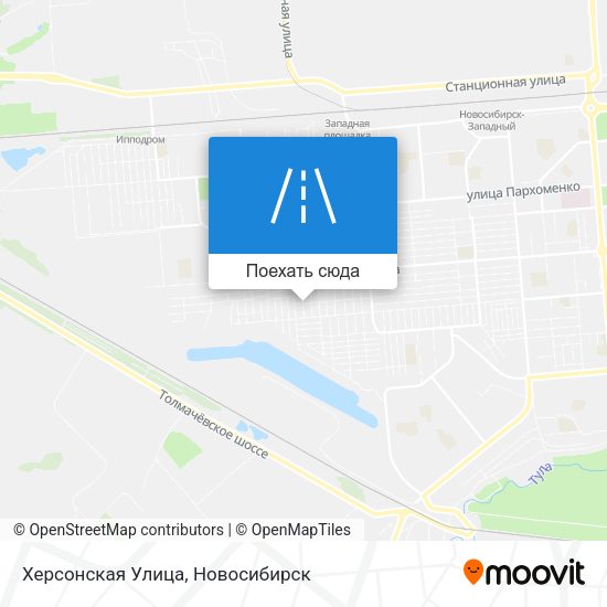 Карта Херсонская Улица