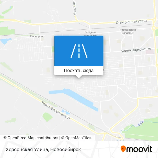 Карта Херсонская Улица