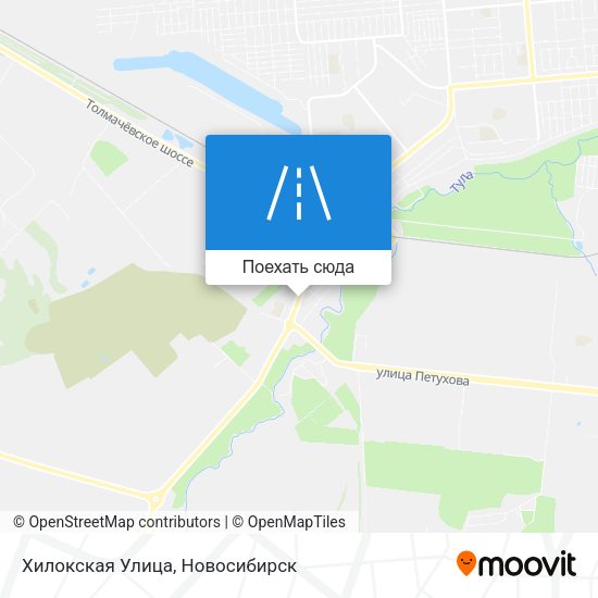 Карта Хилокская Улица