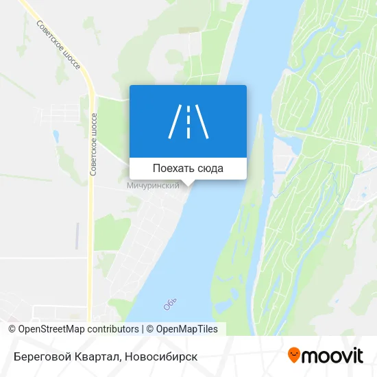 Карта Береговой Квартал