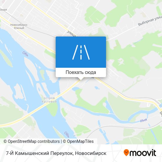 Карта 7-Й Камышенский Переулок