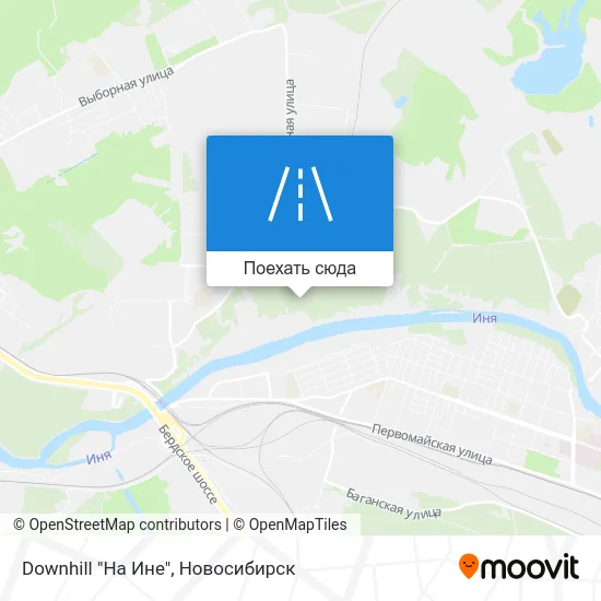 Карта Downhill "На Ине"