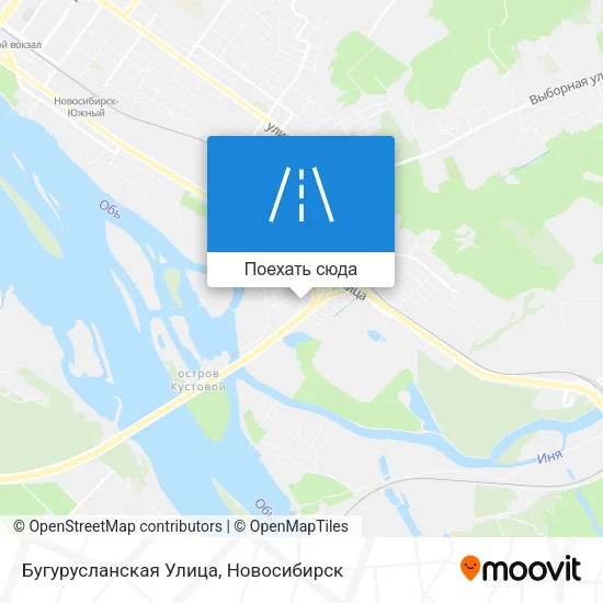 Карта Бугурусланская Улица