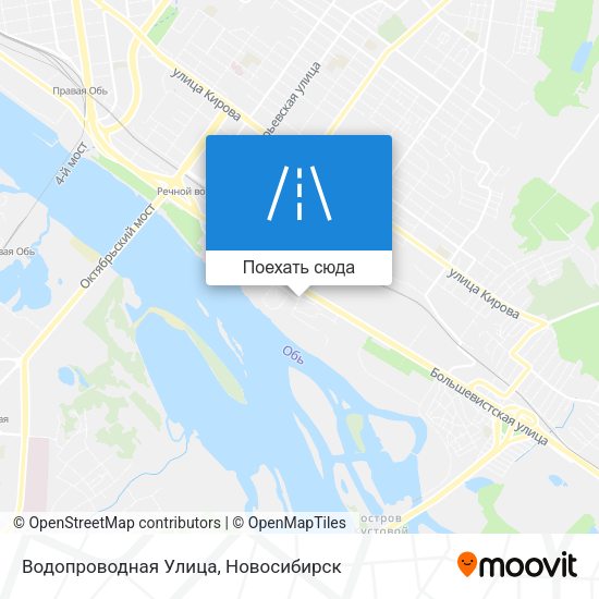 Карта Водопроводная Улица