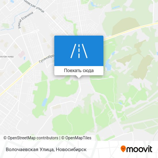 Карта Волочаевская Улица