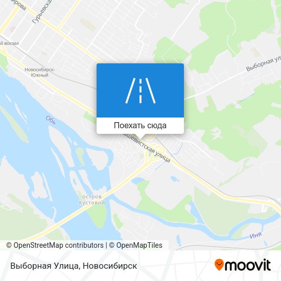Карта Выборная Улица