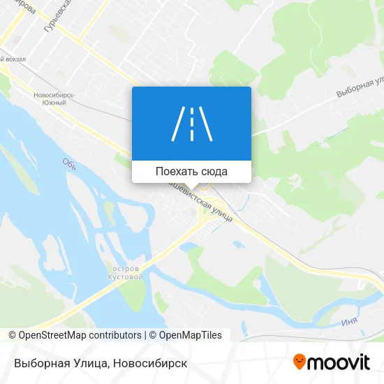 Карта Выборная Улица