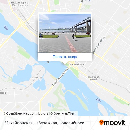 Карта Михайловская Набережная
