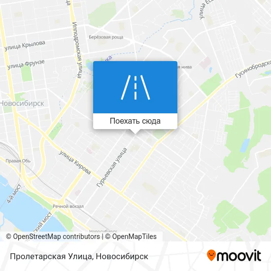 Карта Пролетарская Улица