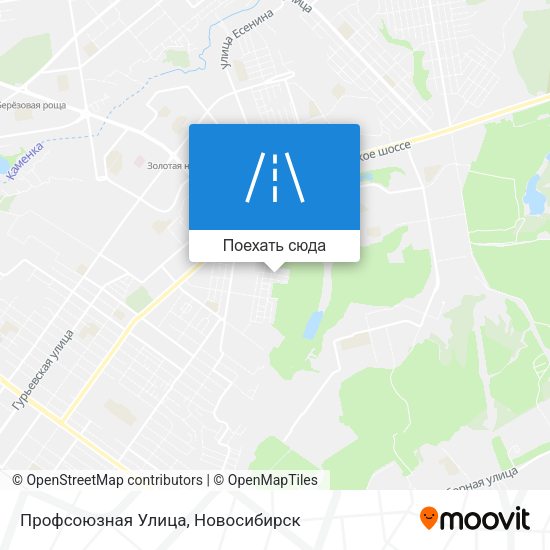 Карта Профсоюзная Улица