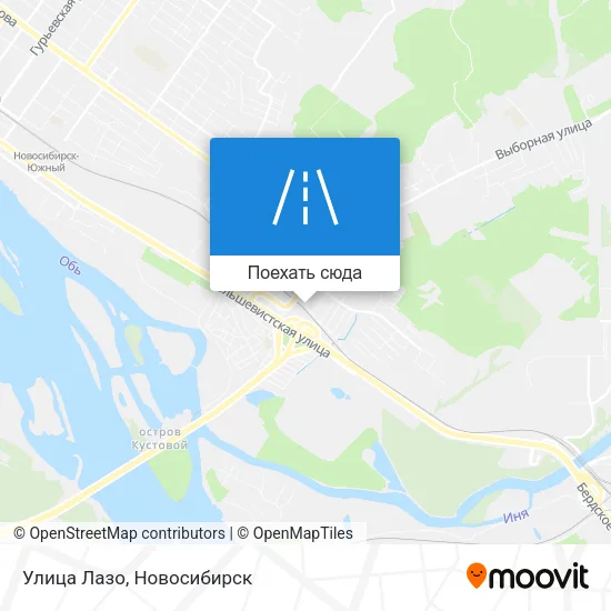 Карта Улица Лазо