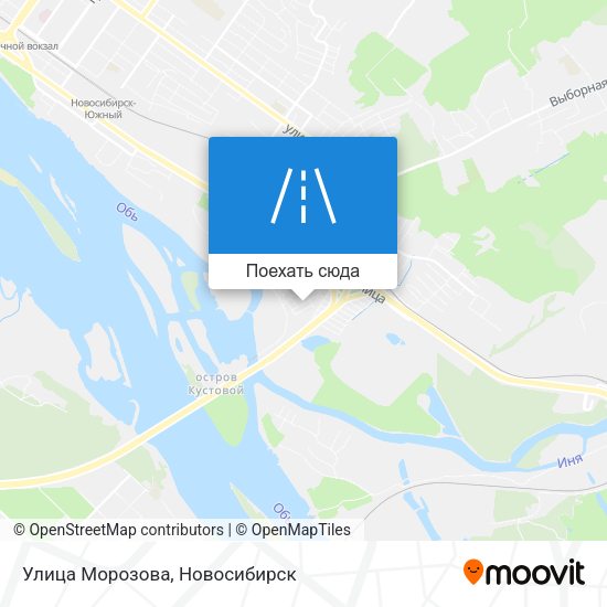 Карта Улица Морозова