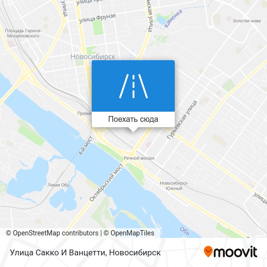 Карта Улица Сакко И Ванцетти