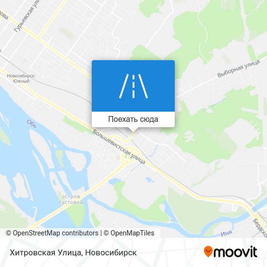 Карта Хитровская Улица