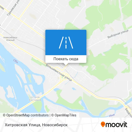 Карта Хитровская Улица