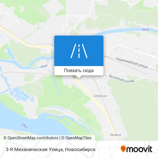 Карта 3-Я Механическая Улица