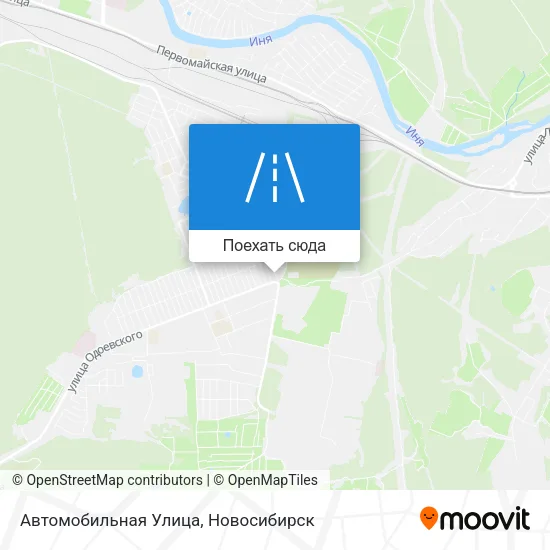 Карта Автомобильная Улица
