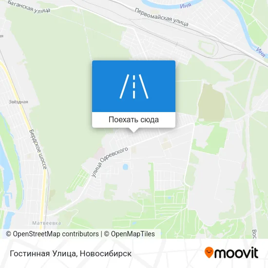 Карта Гостинная Улица