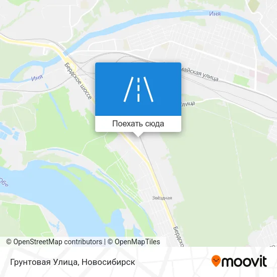 Карта Грунтовая Улица