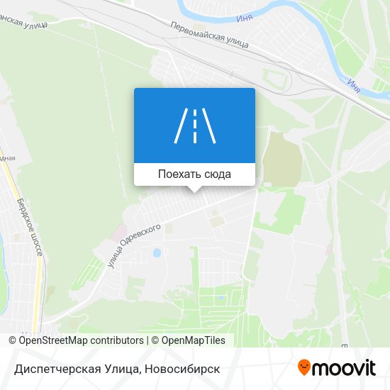 Карта Диспетчерская Улица