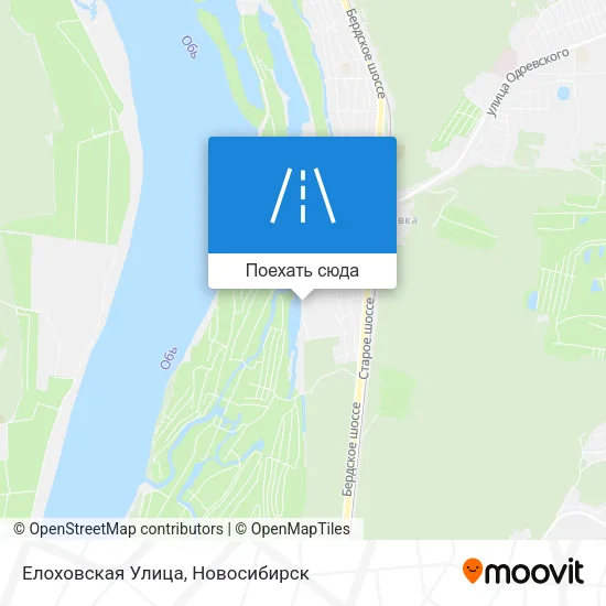 Карта Елоховская Улица