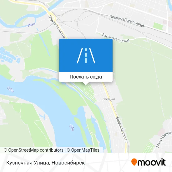 Карта Кузнечная Улица
