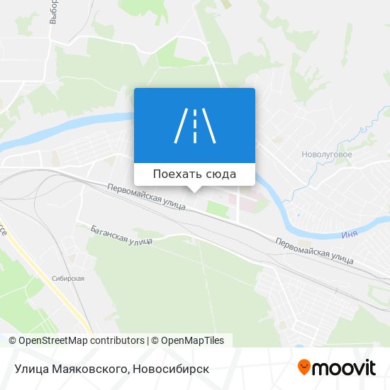 Карта Улица Маяковского