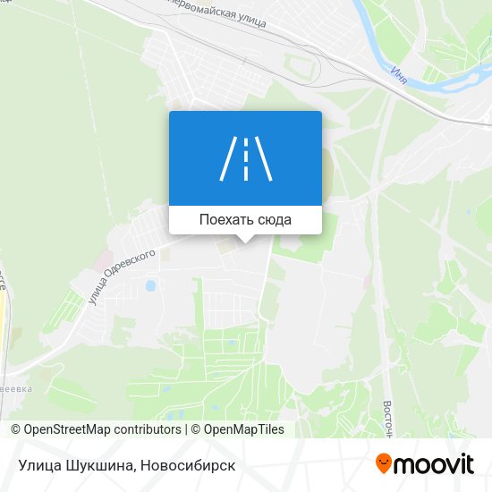 Карта Улица Шукшина