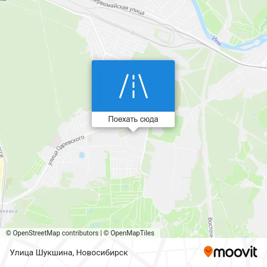Карта Улица Шукшина