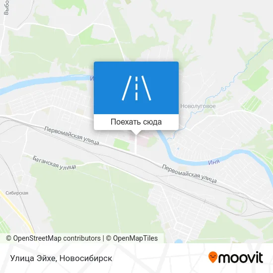 Карта Улица Эйхе