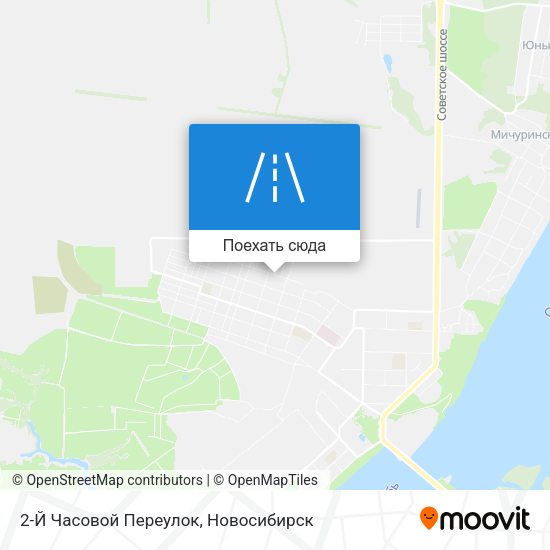 Карта 2-Й Часовой Переулок
