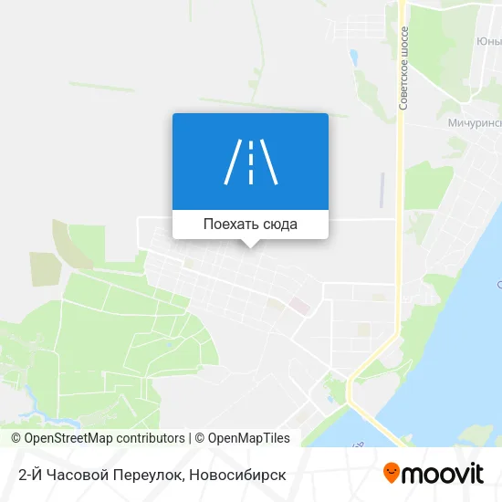 Карта 2-Й Часовой Переулок