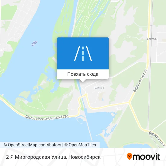 Карта 2-Я Миргородская Улица