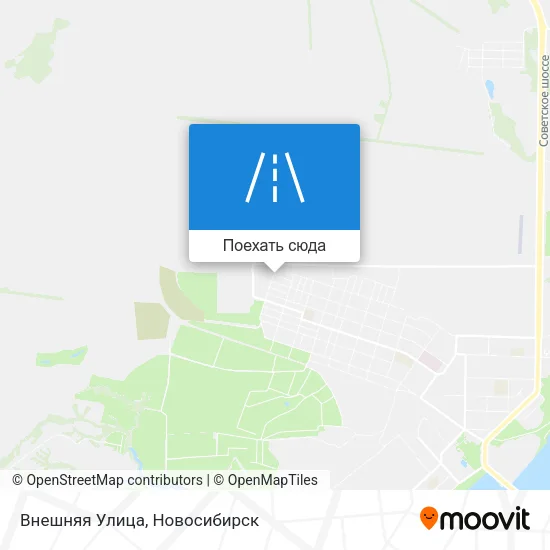 Карта Внешняя Улица