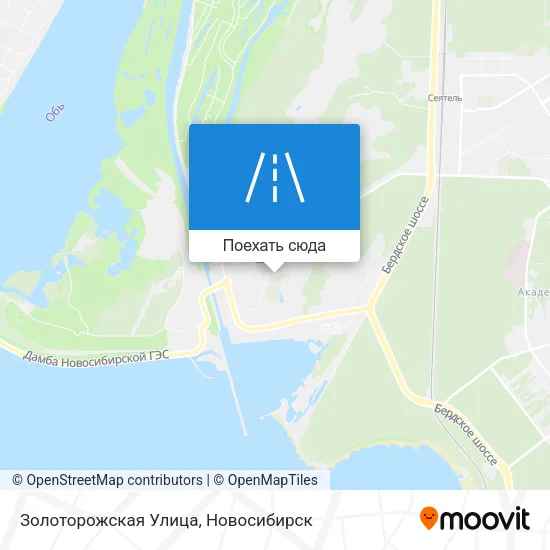 Карта Золоторожская Улица